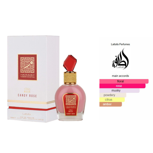 LATTAFA MUSK CANDY ROSE Unisex