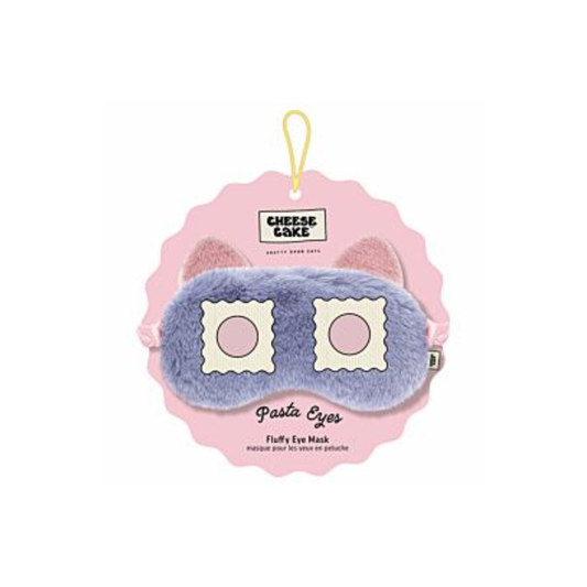 CHEESE CAKE - FLUFFY SLEEPING EYE MASK PURPLE