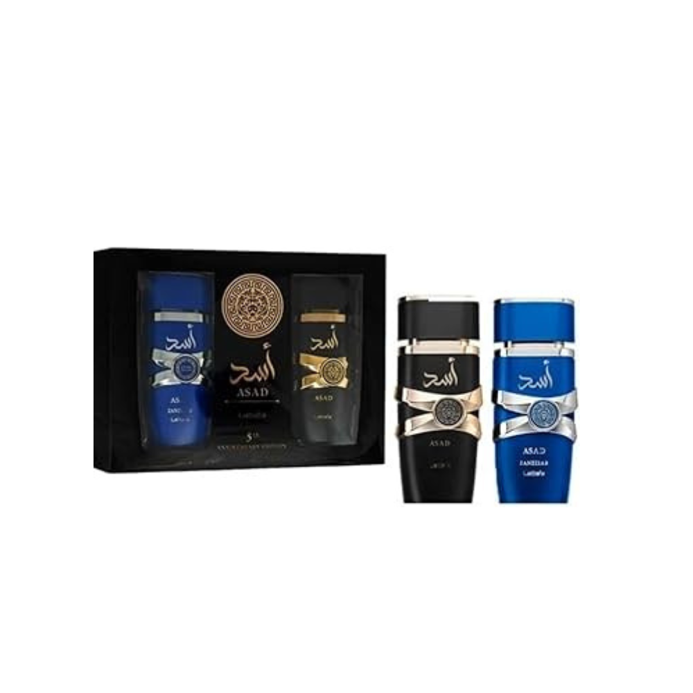 LATTAFA ASAD Men Gift set 5th Anniversary Edition