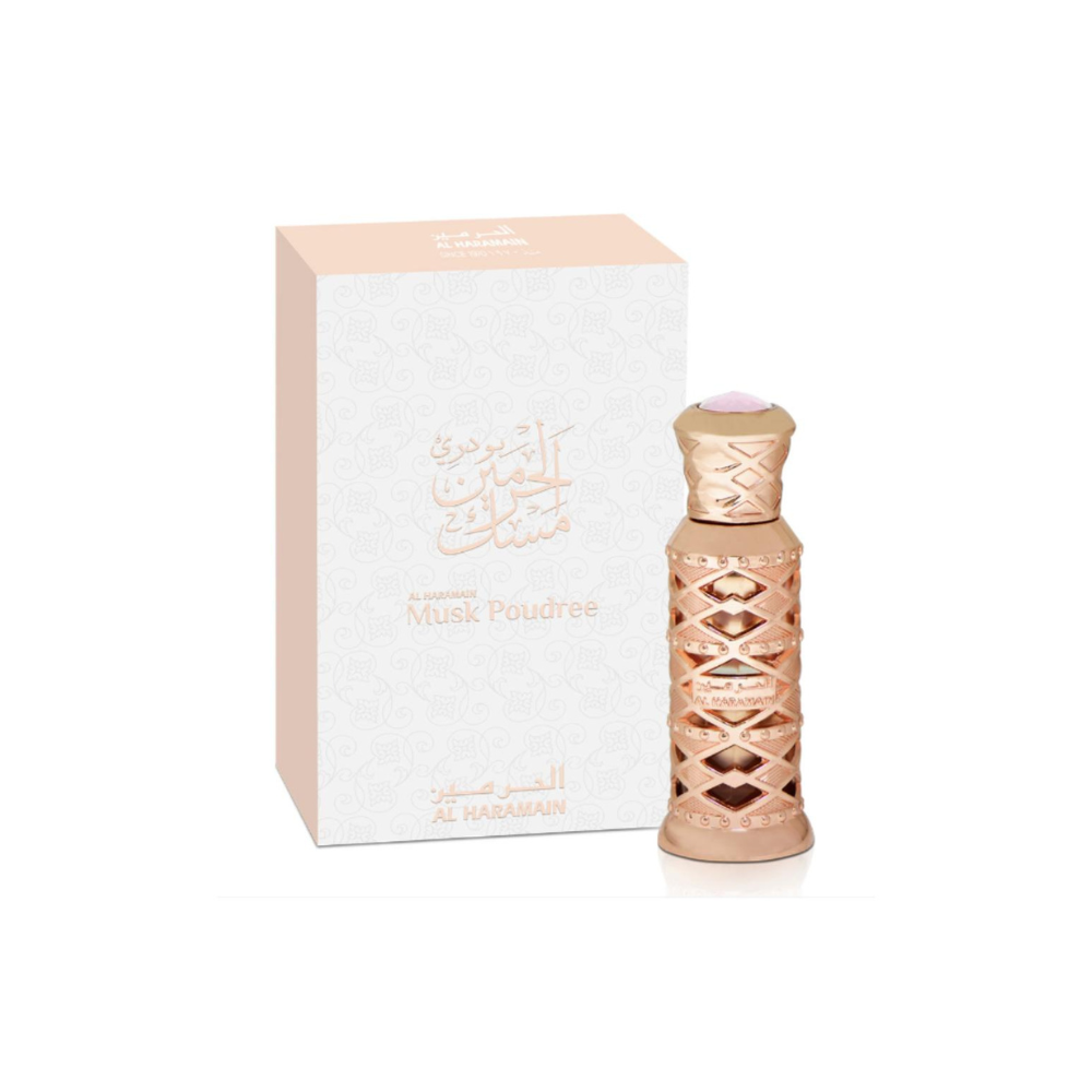 Al Haramain Musk Poudree Perfume Oil 12ml