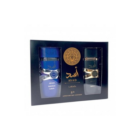 Lattafa Asad Gift set 5th Annivrsary Edition