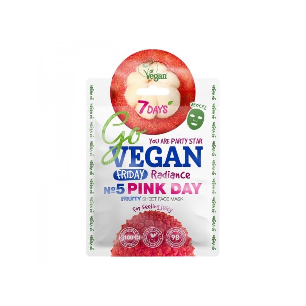 7Days- Go Vegan Friday Pink Day Radiance (1*25 Grs)
