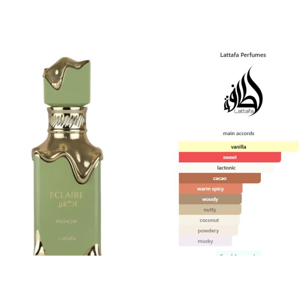 LATTAFA ECLAIRE PISTACHIO Eau de Parfum 100ml