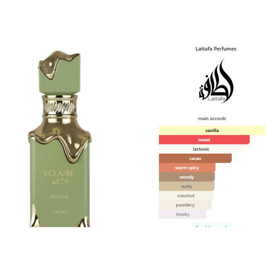 LATTAFA ECLAIRE PISTACHIO Eau de Parfum 100ml