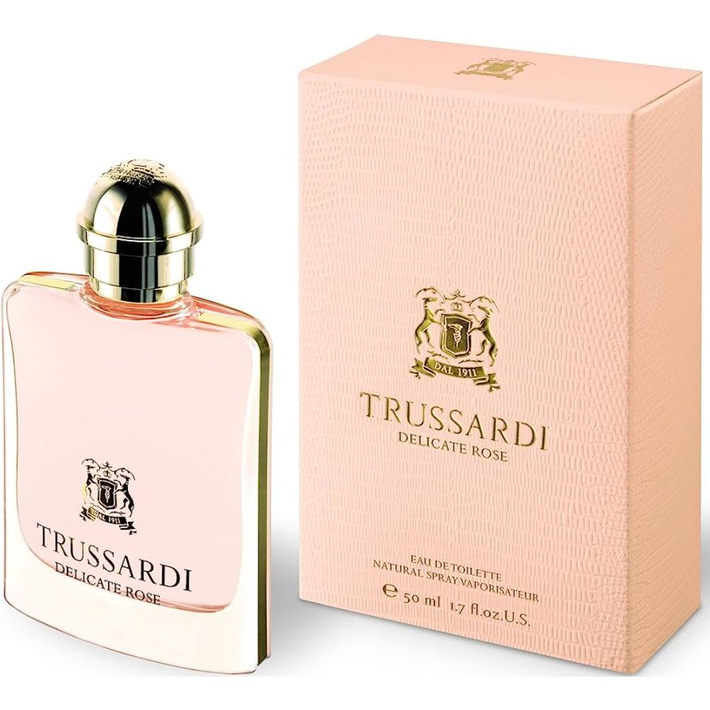 Trussardi Delicate Rose Eau de Toilette 50ml -Women