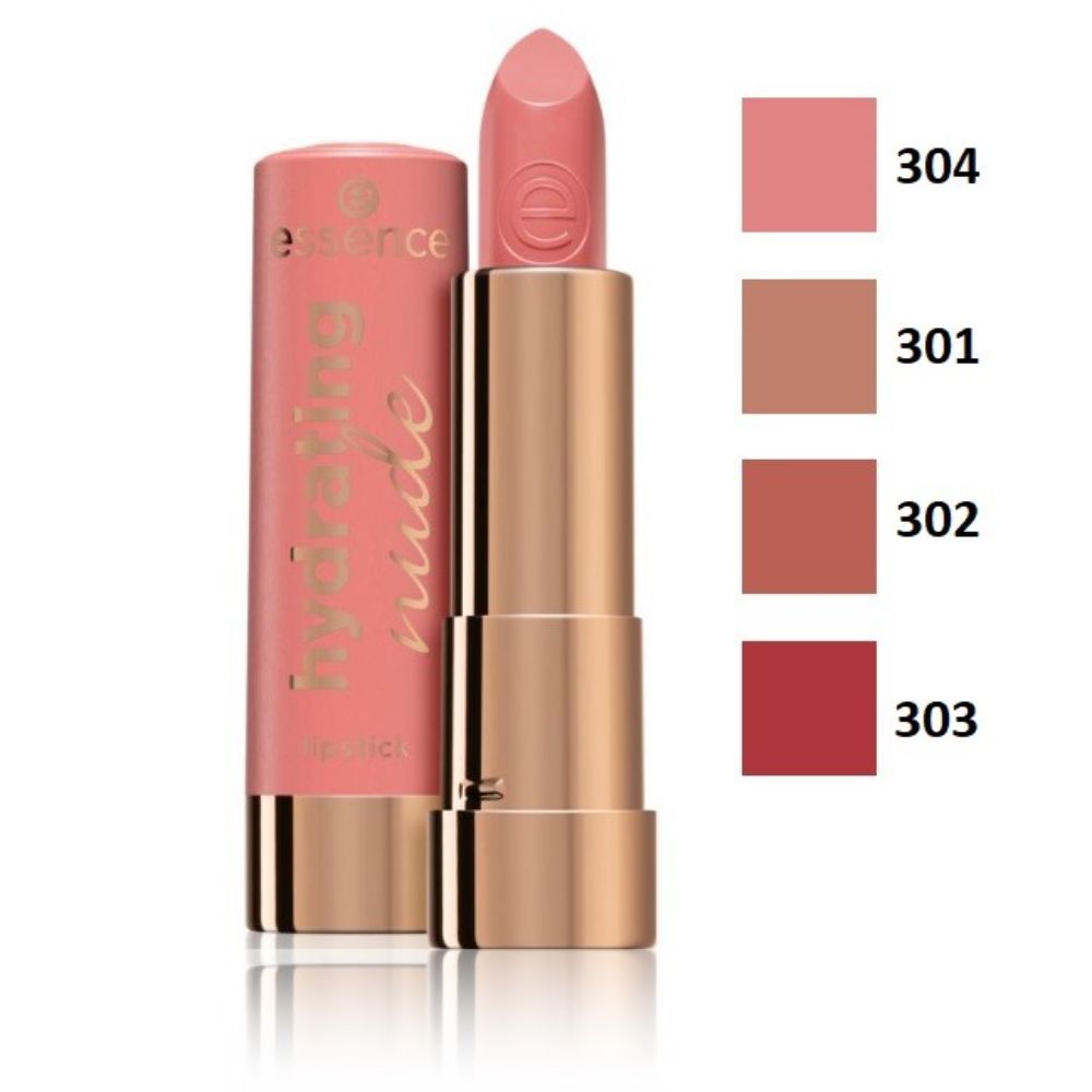 Essence Hydrating Nude Lipstick Romantic 301