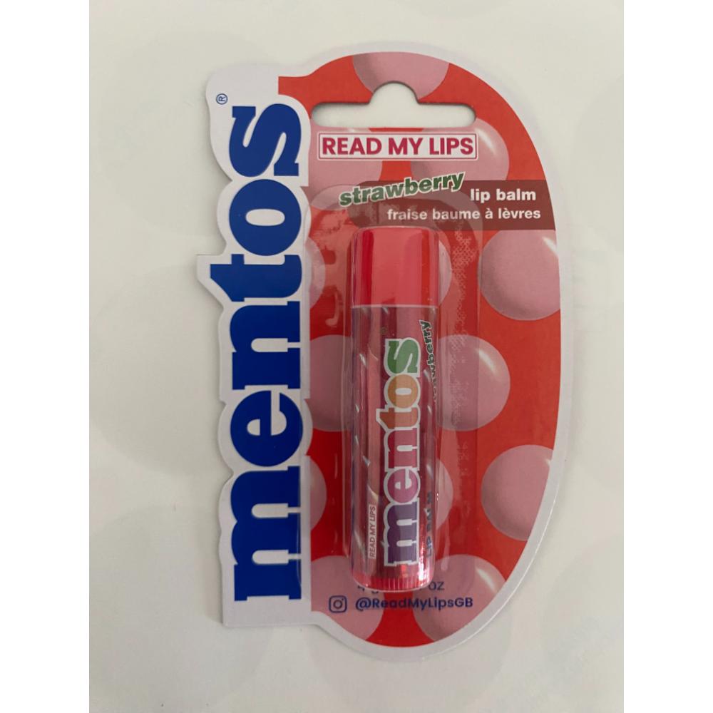 Read My lips - Strawberry Lip Balm -  Mentos