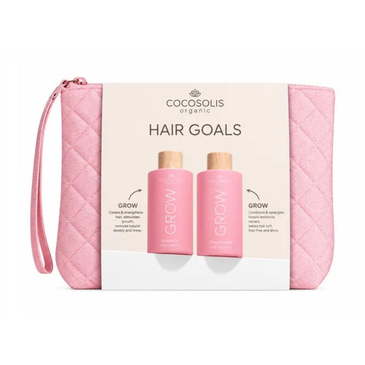 COCOSOLIS Organic Grow Hair Growth Shampoo 250ml + Conditioner 200ml Set