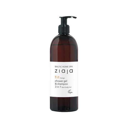 Ziaja Fit Mango  Shower Gel & Shampoo 3in1 500ml
