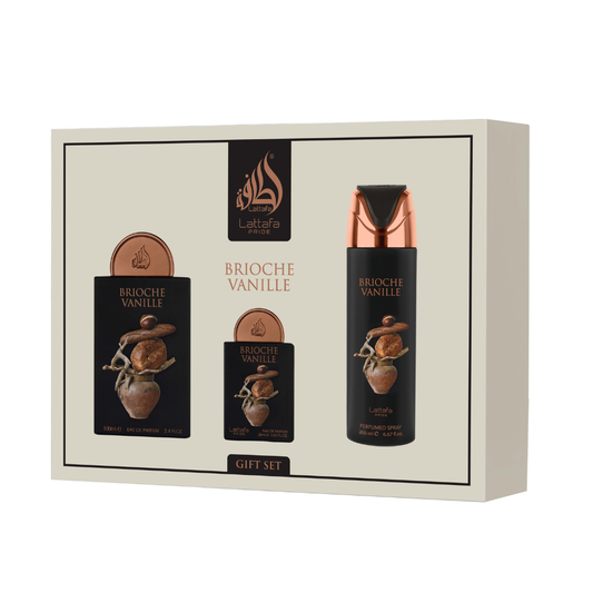 LATTAFA BRIOCHE VANILLE -Gift Set Unisex