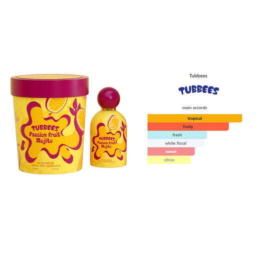 TUBBEES PERFUMES - PASSION FRUIT MOJITO 50ml