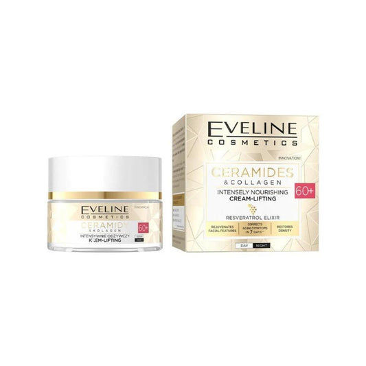Eveline Cosmetics-Ceramides & Collagen Intensely Nourishing Lifting Cream 60+
