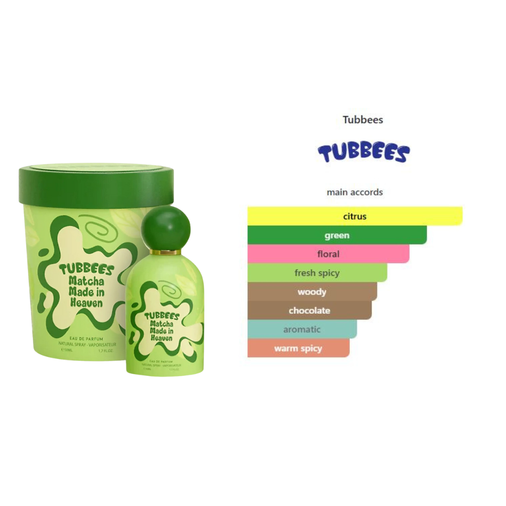 TUBBEES PERFUMES - MATCHA MADE IN HEAVEN 50ml