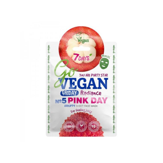7Days- Go Vegan Friday Pink Day Radiance (1*25 Grs)
