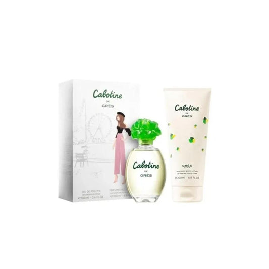 Cabotine Gift set : Eau De Toilette 100ml +100ml body lotion