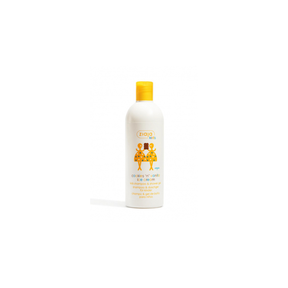 ZIAJA Kids Shampoo & Shower Gel cookies 'n' vanilla ice cream