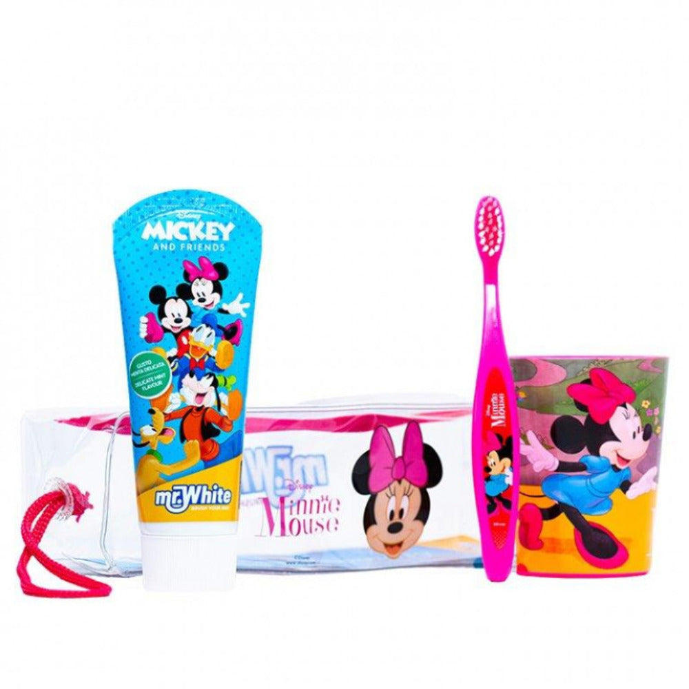 Lorenay Minnie Mouse Dental Pouch Set