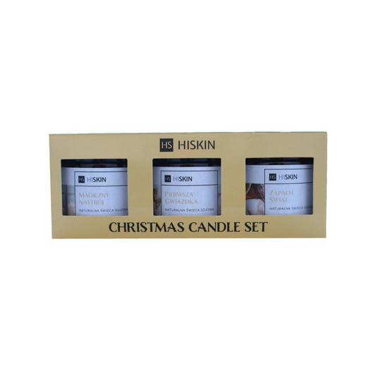 HISKIN - CHRISTMAS CANDLE SET 3 Pieces
