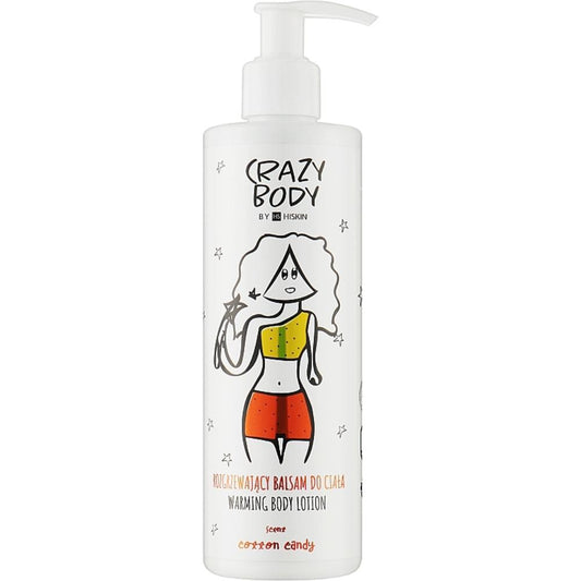 Hiskin - Crazy Body warming Lotion Cotton Candy 300ml