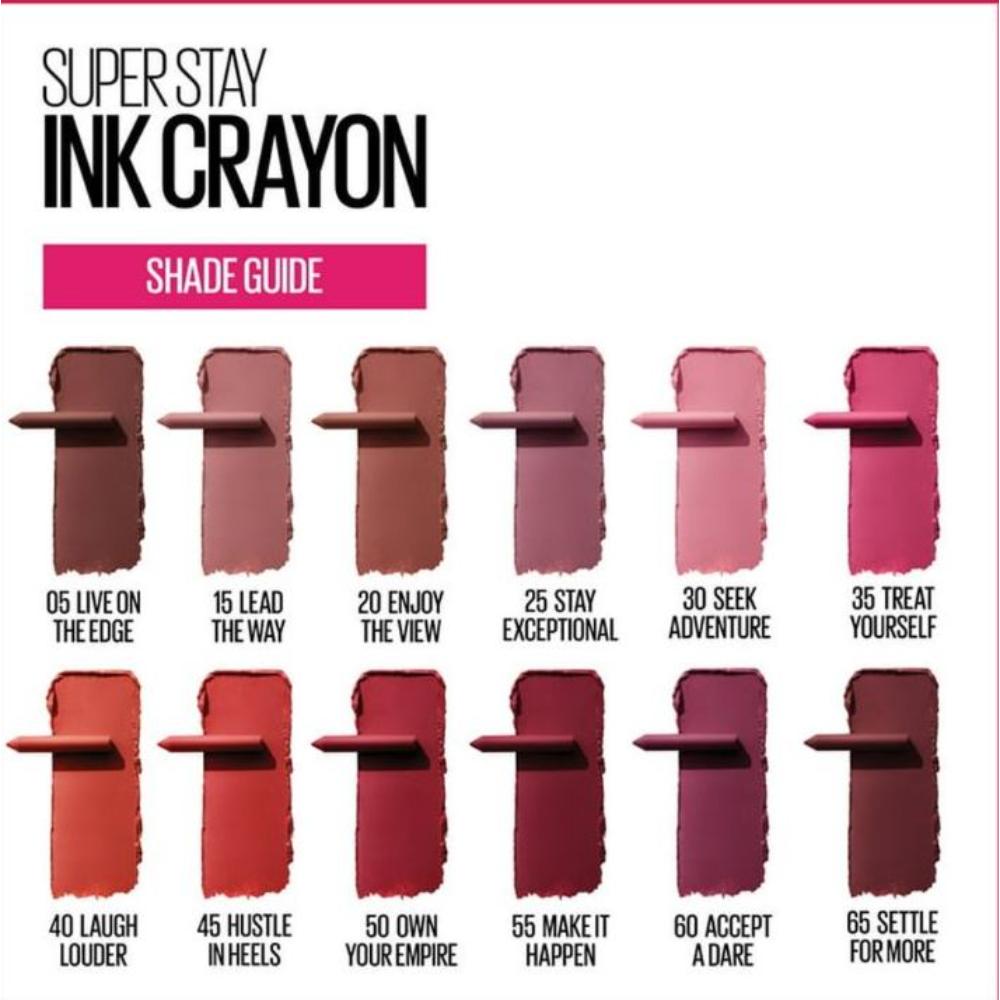 Maybelline Super Stay Ink Crayon No. 25 Stay Exceptional