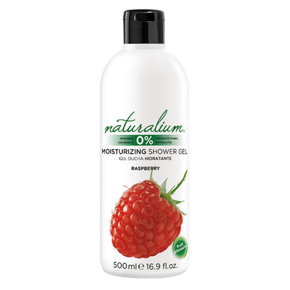 Naturalium Bath & Shower Gel 500ml - Raspberry