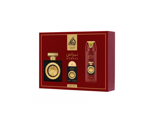 LATTAFA NEBRAS GIFT SET - 3 PIECES