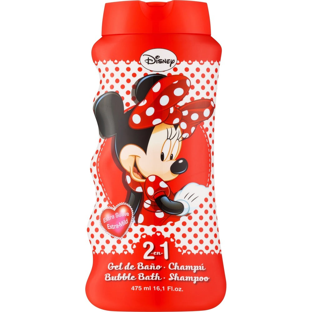 Lorenay Minnie Mouse 2-in-1 Bubble Bath & Shampoo