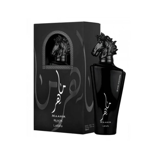 Maahir Black Edition by Lattafa Perfumes 100ML  Eau de Parfum