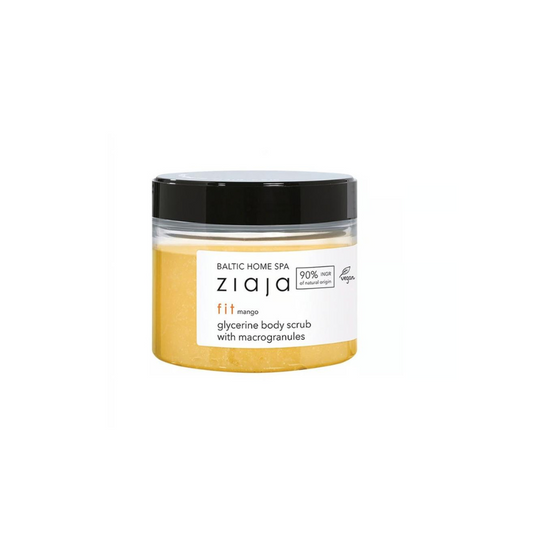 Ziaja Fit Mango Glycerine Body Scrub  with Macrogranules 300ml