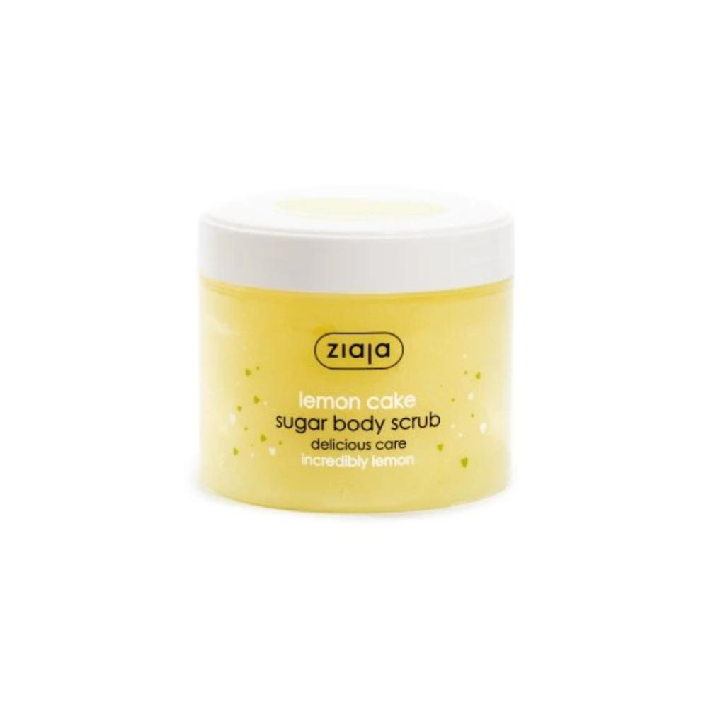 Ziaja Lemon Cake Sugar Body Scrub 300ml