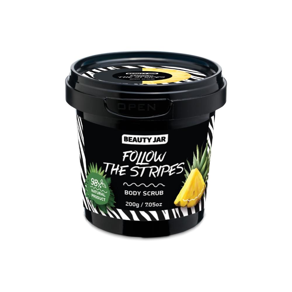 Beauty Jar -  Follow the Stripes Polishing body Scrub 200ml 25% Off