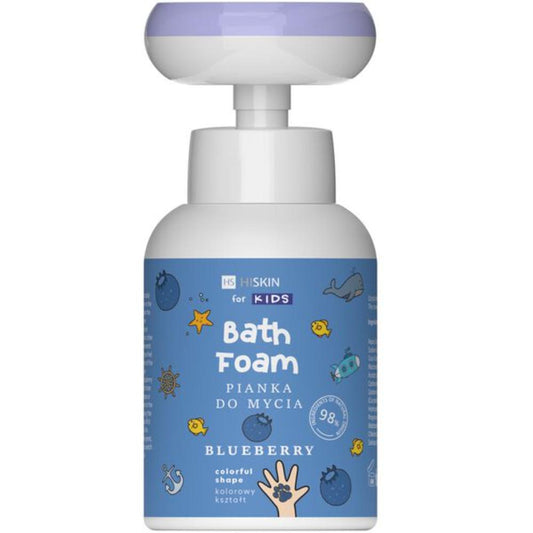 Hiskin - Kids Bath Foam blueberry scent 300ml