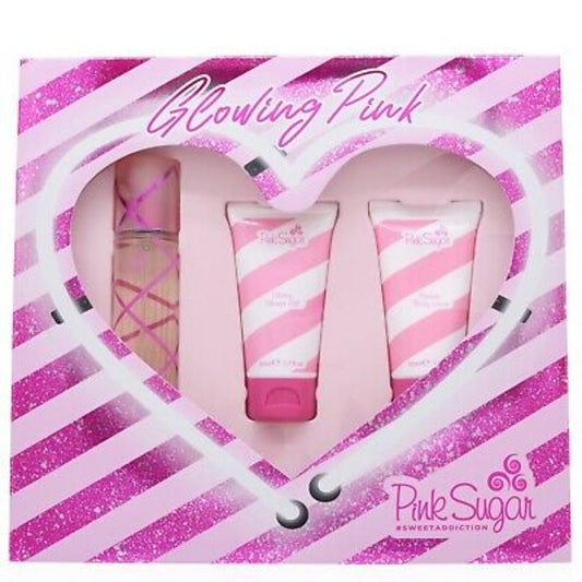 PINK SUGAR - Glowing PINK Gift set