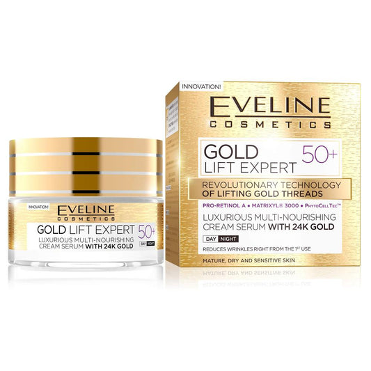 Eveline Cosmetics-Gold Lift Expert Day And Night Cream 50+