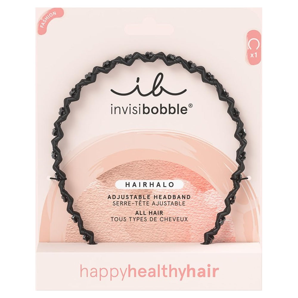 Invisibobble Hairhalo Adjustable headband - Black