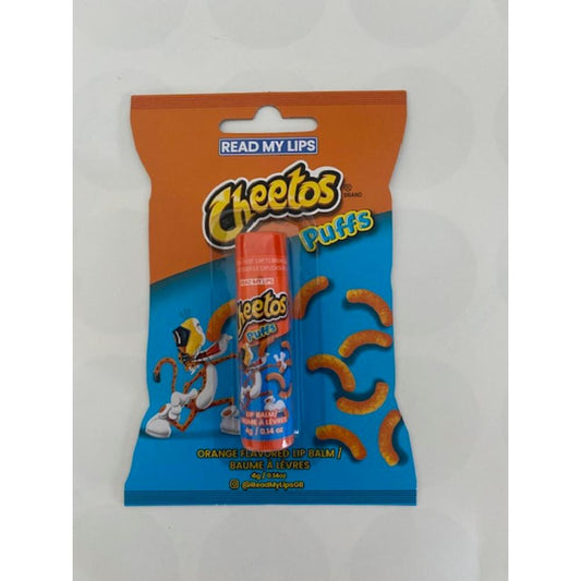 Read My lips - Orange Flavor  Lip Balm - Cheetos Puff