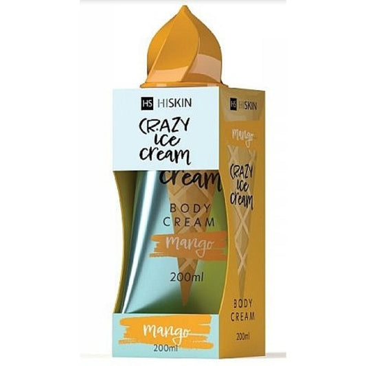 Hiskin   Crazy Ice cream body cream 200ml Mango