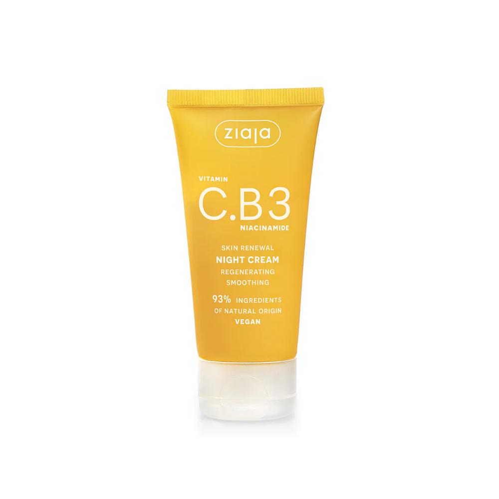 Ziaja Vitamin C.B3 Niacinamide Skin renewal Night Cream  50ml