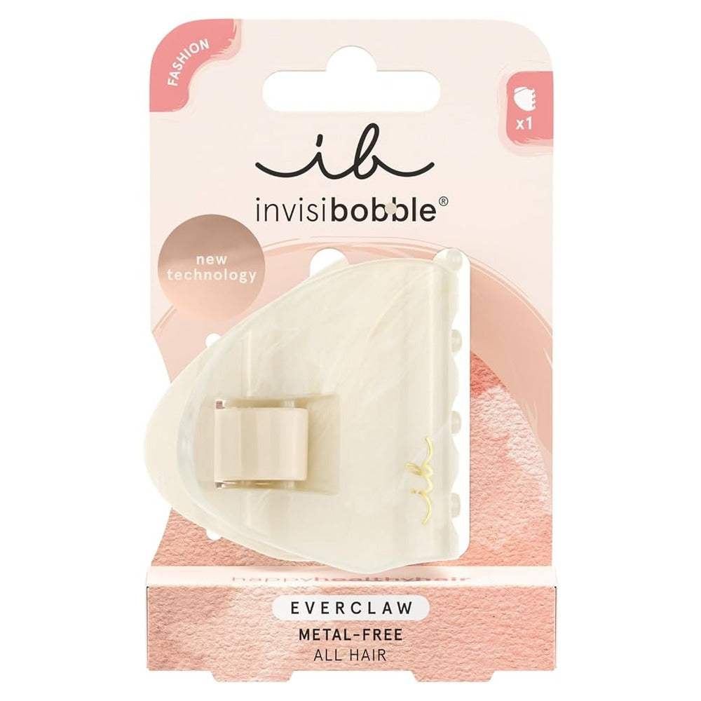 Invisibobble Everclaw Pearl White