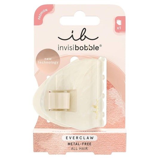 Invisibobble Everclaw Pearl White