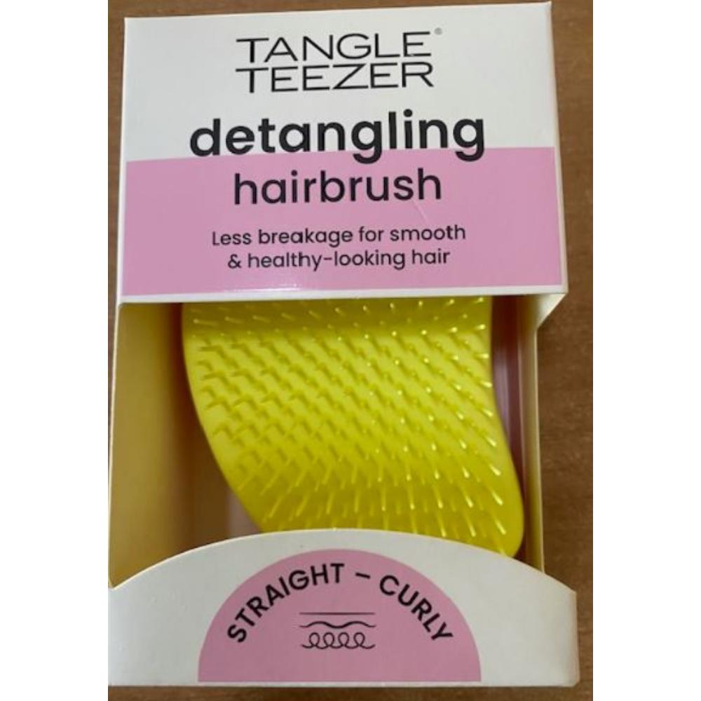 TANGLE TEEZER - DETANGLING HAIRBRUSH Yellow/Coral