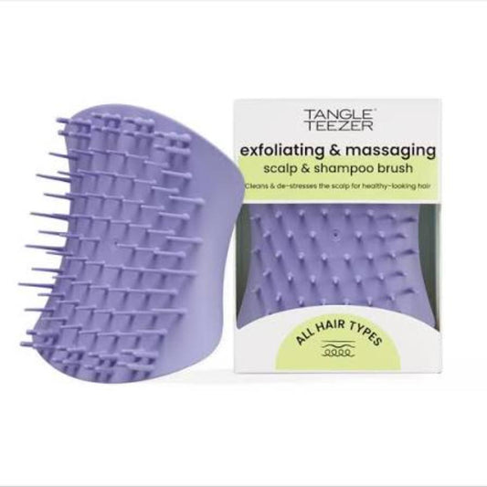 Tangle Teezer Exfoliating & Massaging Scalp brush - Lavender Color