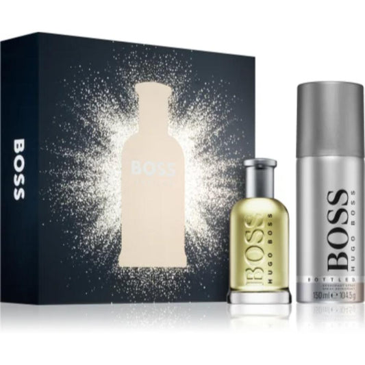 Hugo Boss Boss Bottled Gift Set: Eau de Toilette 50ml + 150ml Deo Spray