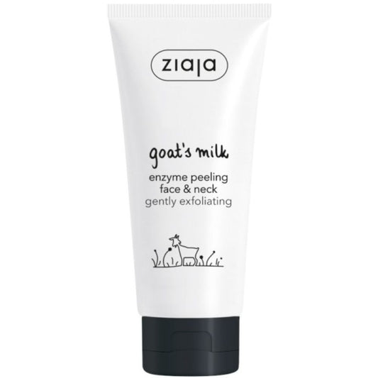 #3775 Ziaja Goat’s Milk Enzyme Peeling face & Neck gently exfoliating – 75ml